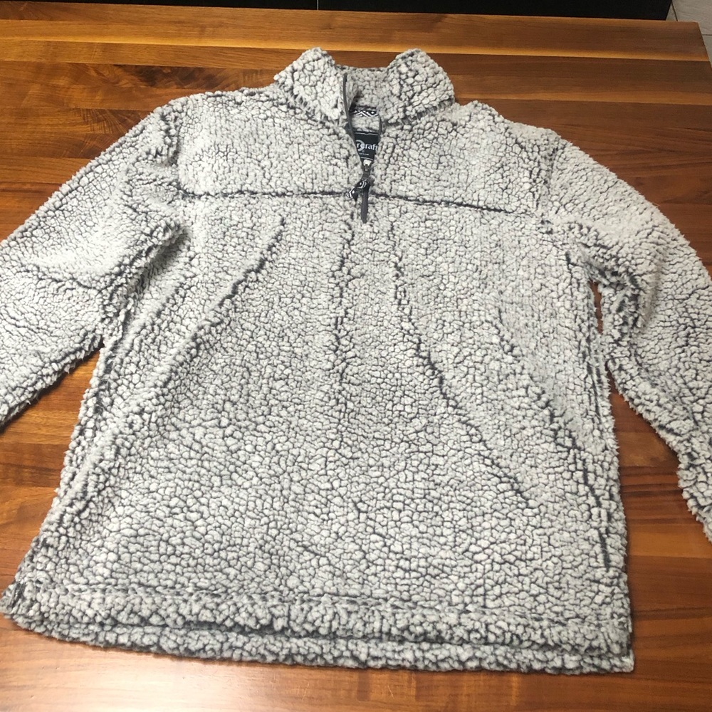 Boxercraft Sherpa Wuarter Zip | M | Grey